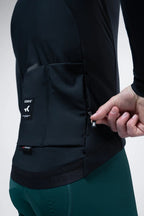 GOBIK Skimo Solid Ink Black – Giacca Ciclismo Uomo Invernale