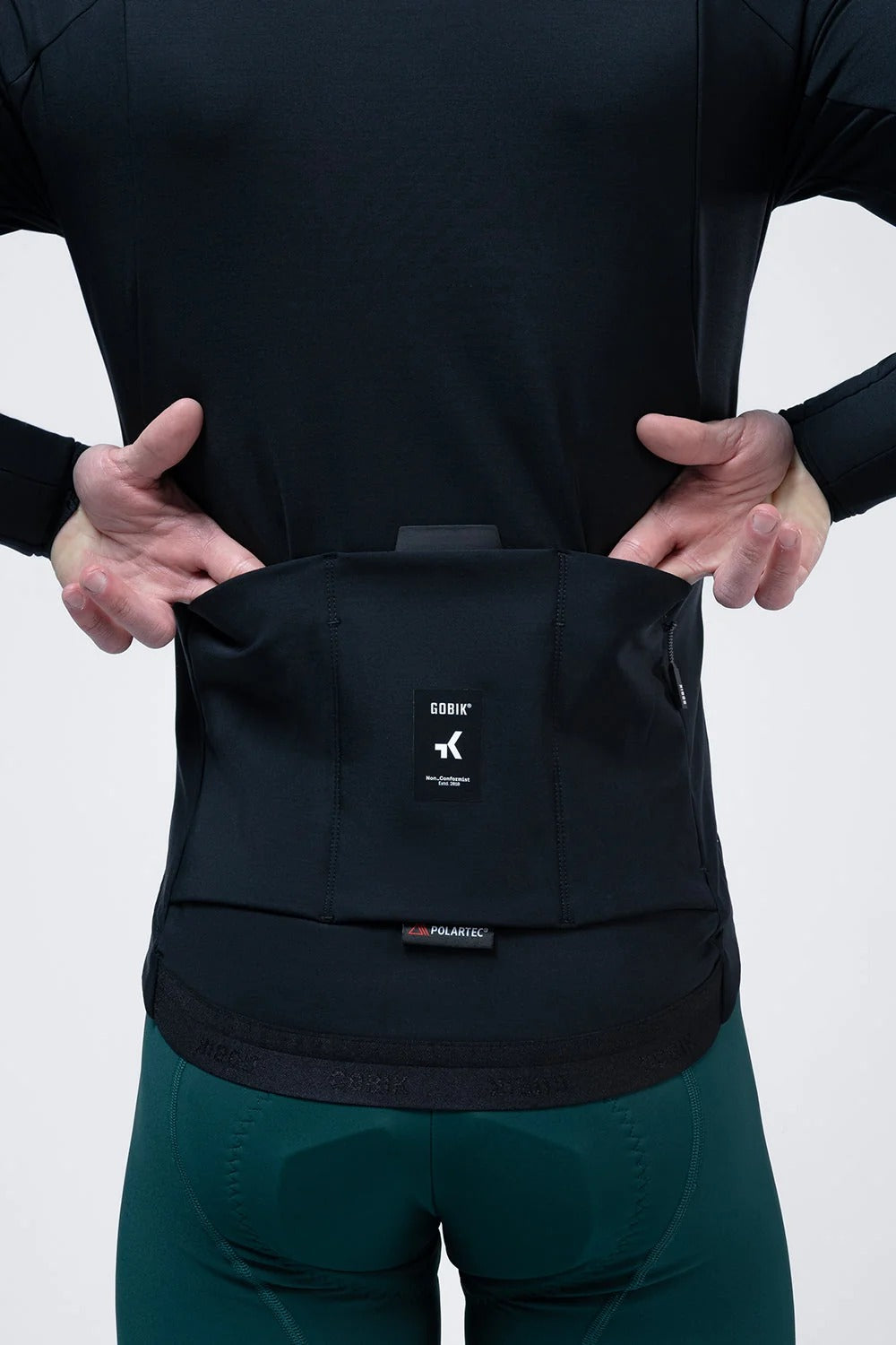 GOBIK Skimo Solid Ink Black – Giacca Ciclismo Uomo Invernale