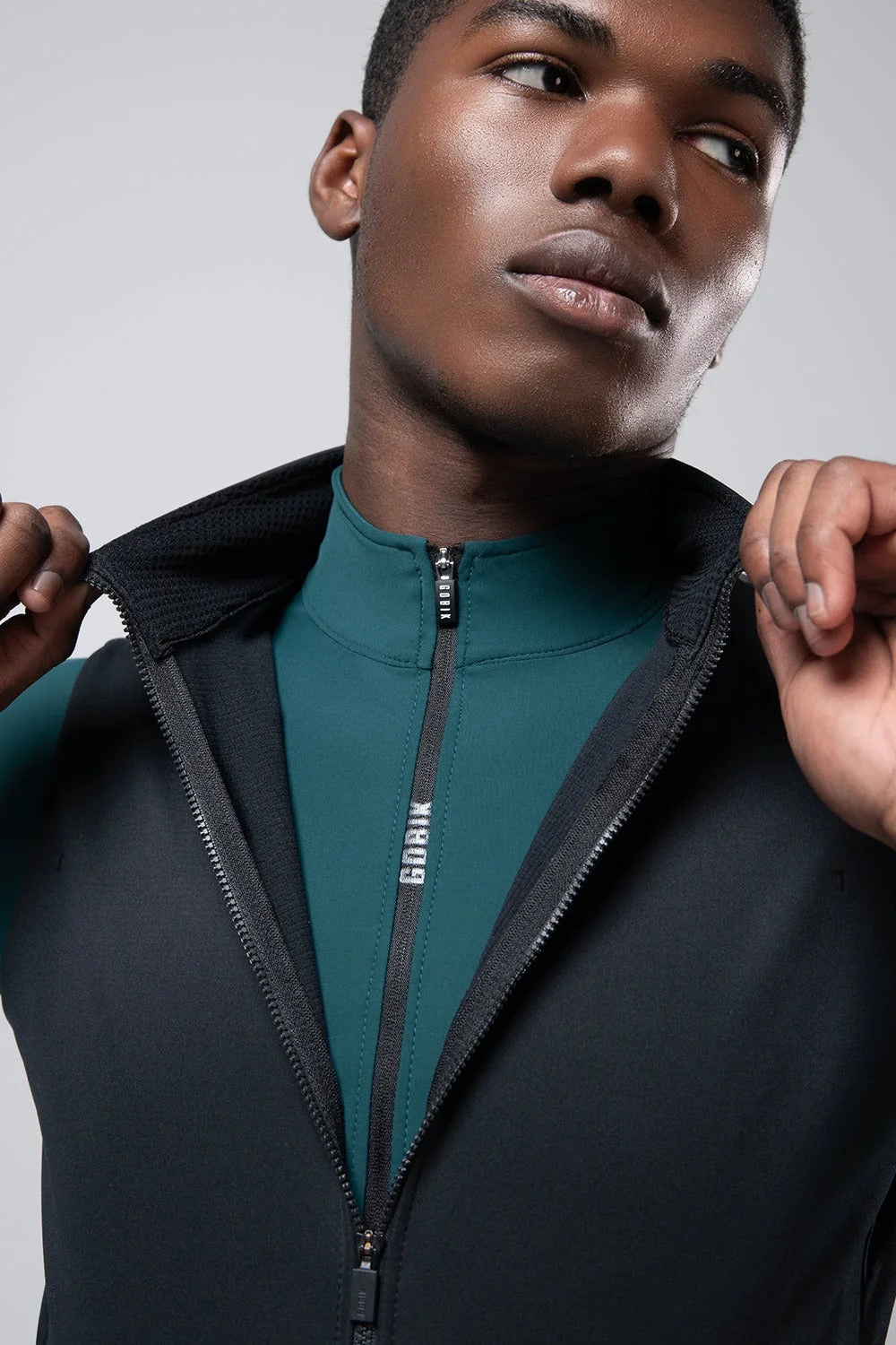 GOBIK Pathfinder Ink Black – Gilet Ciclismo Invernale Unisex