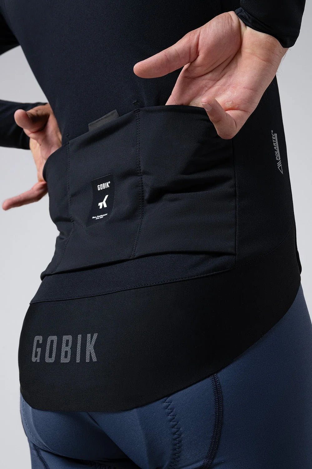 GOBIK Envy 2.0 Jet Black – Giacca Ciclismo Uomo Impermeabile Antivento