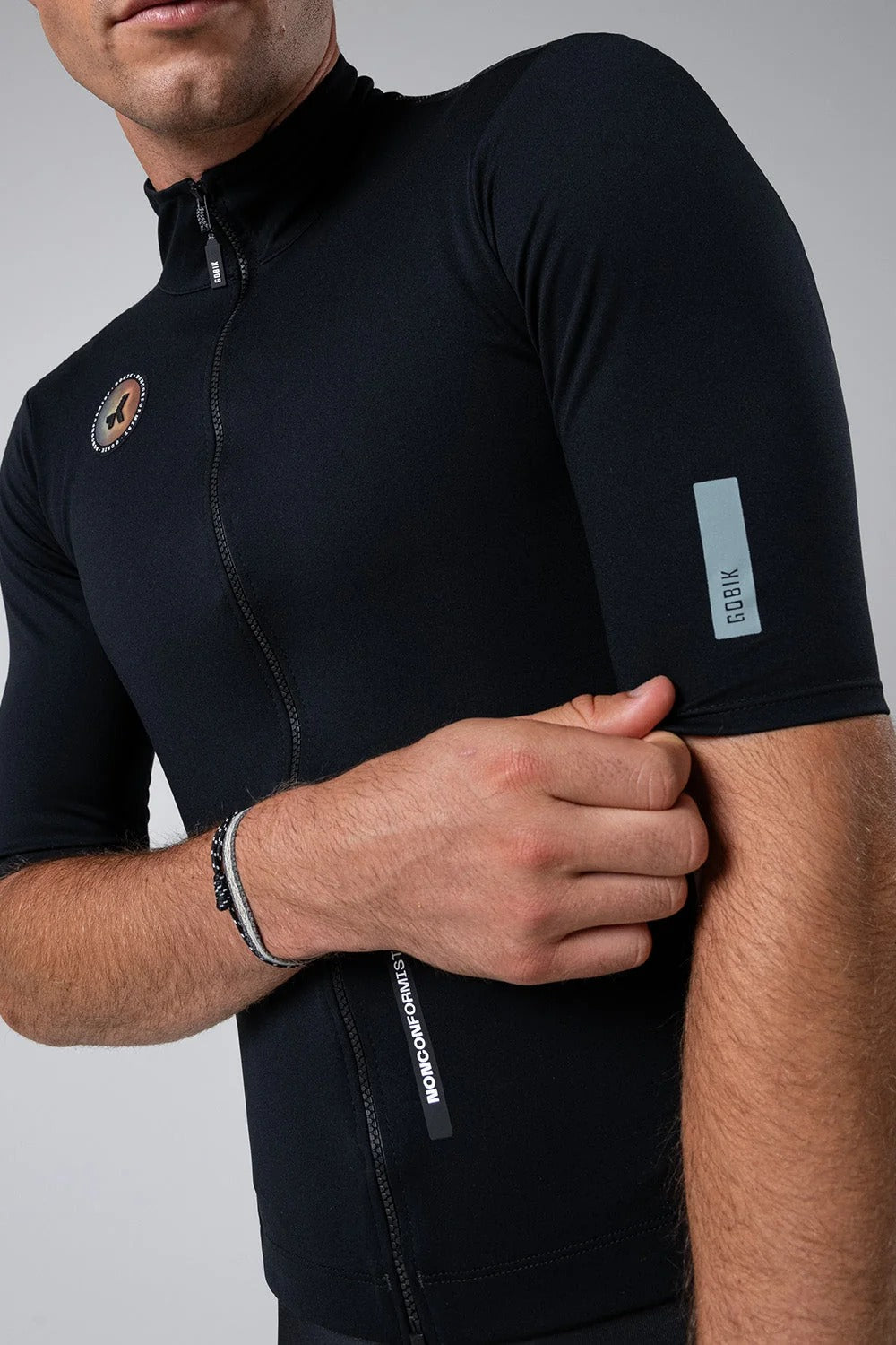 GOBIK Envy 2.0 Short Sleeve Jet Black – Giacca Ciclismo Uomo Manica Corta