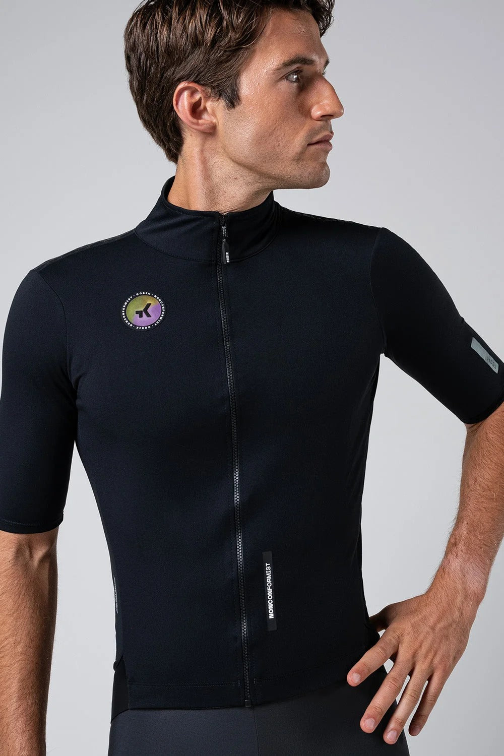 GOBIK Envy 2.0 Short Sleeve Jet Black – Giacca Ciclismo Uomo Manica Corta
