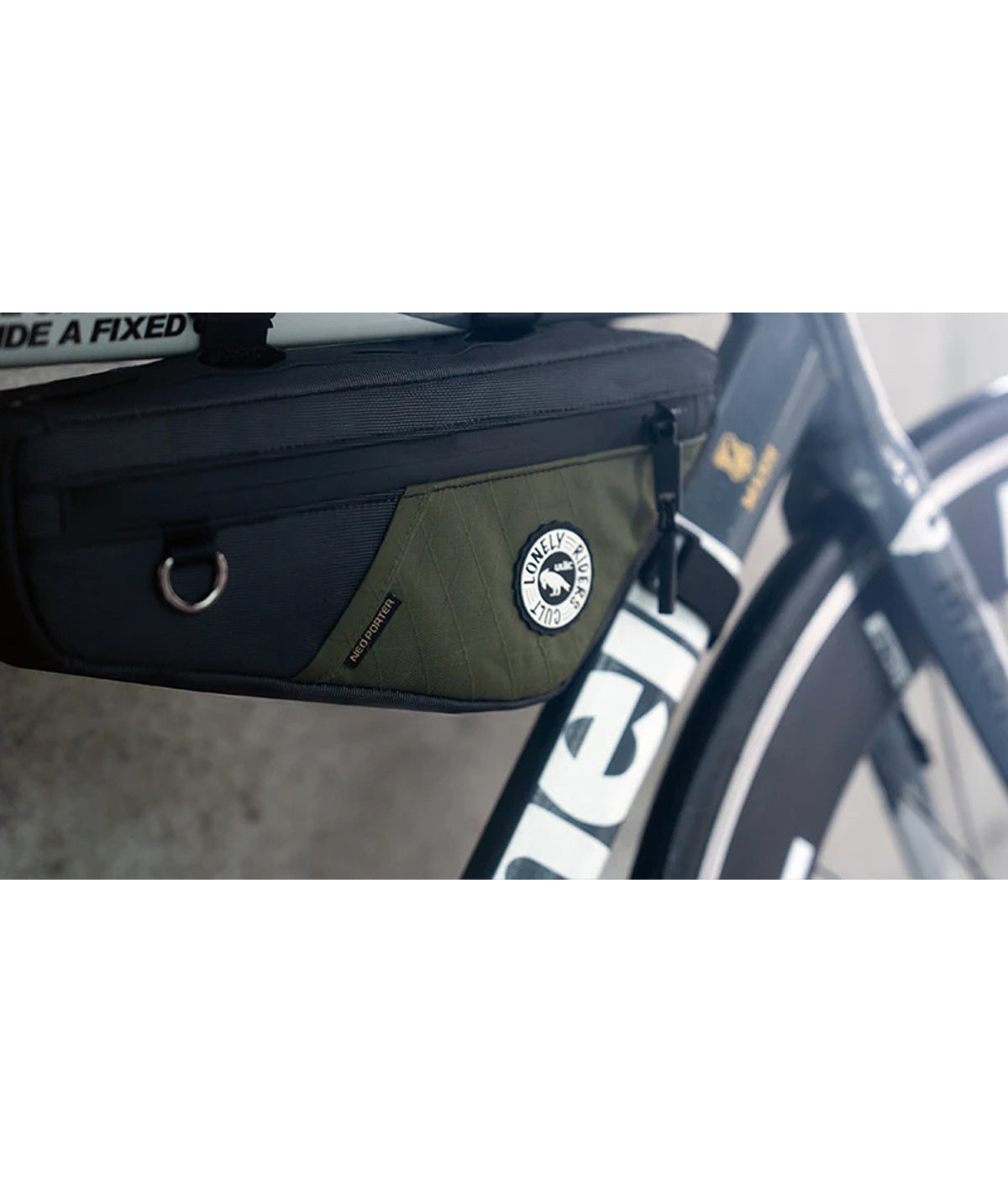 Borsello tubo orizzontale (sotto) ulac Touring GTS (2 L) verde oliva - moss