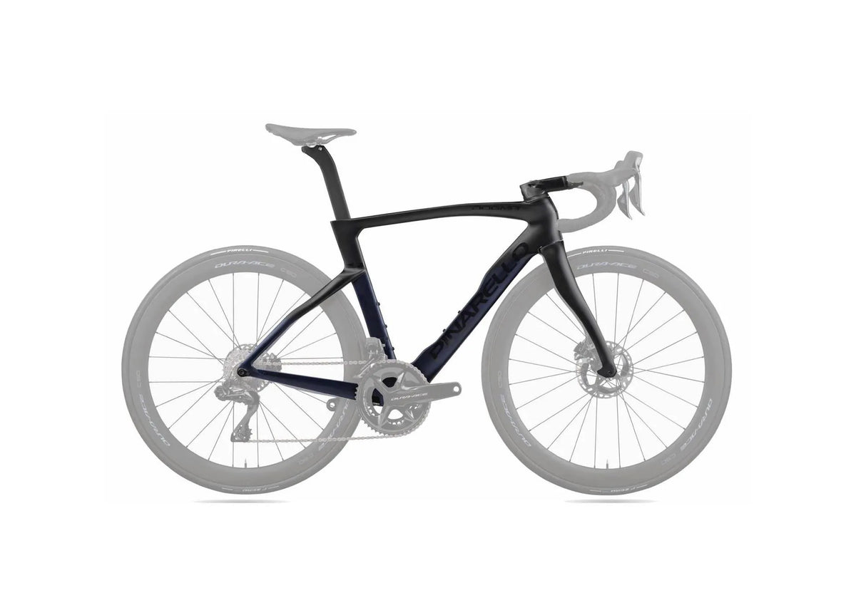 Pinarello Dogma F | Kit Telaio Carbonio con Manubrio Integrato | Taglia 53 | Midnight Blue | Usato 2400km