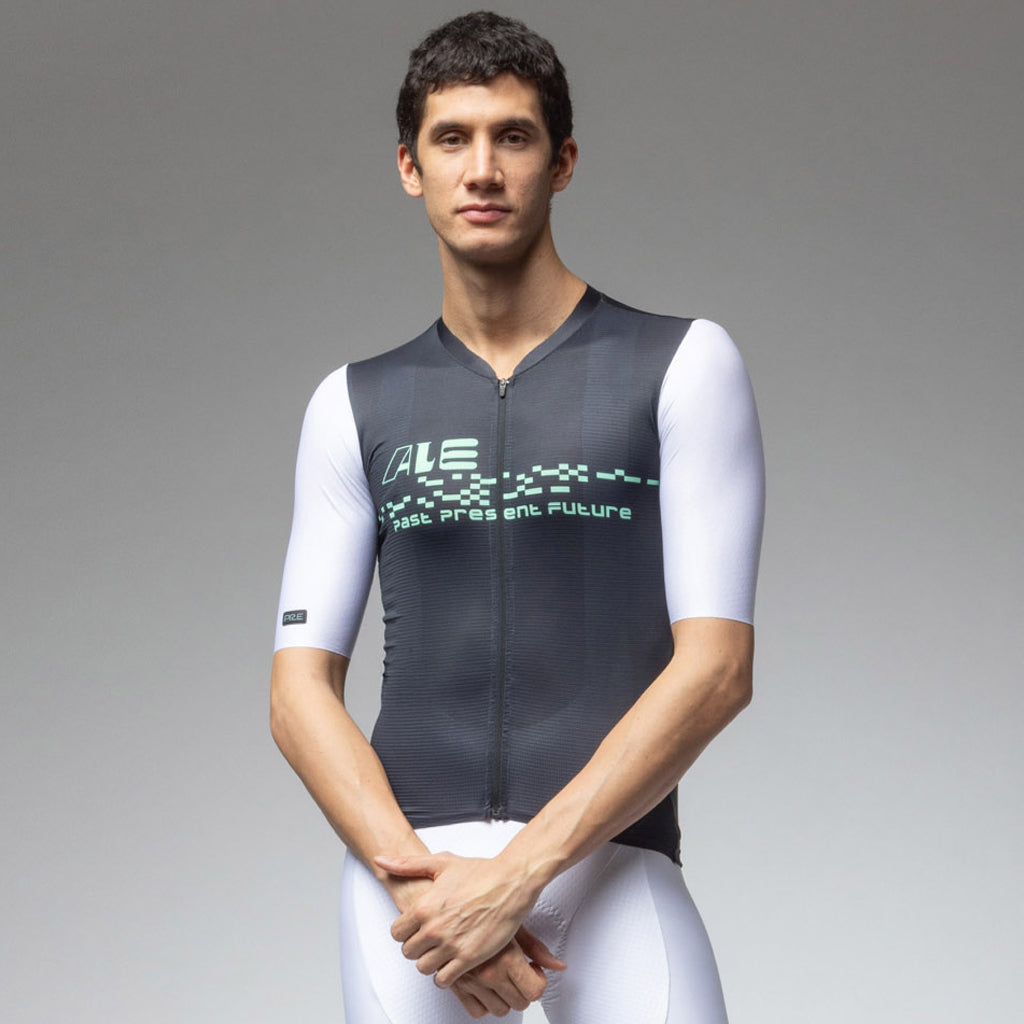 Maglia MANICA CORTA Ale PR-E Megabyte 2.0 UOMO - NERO