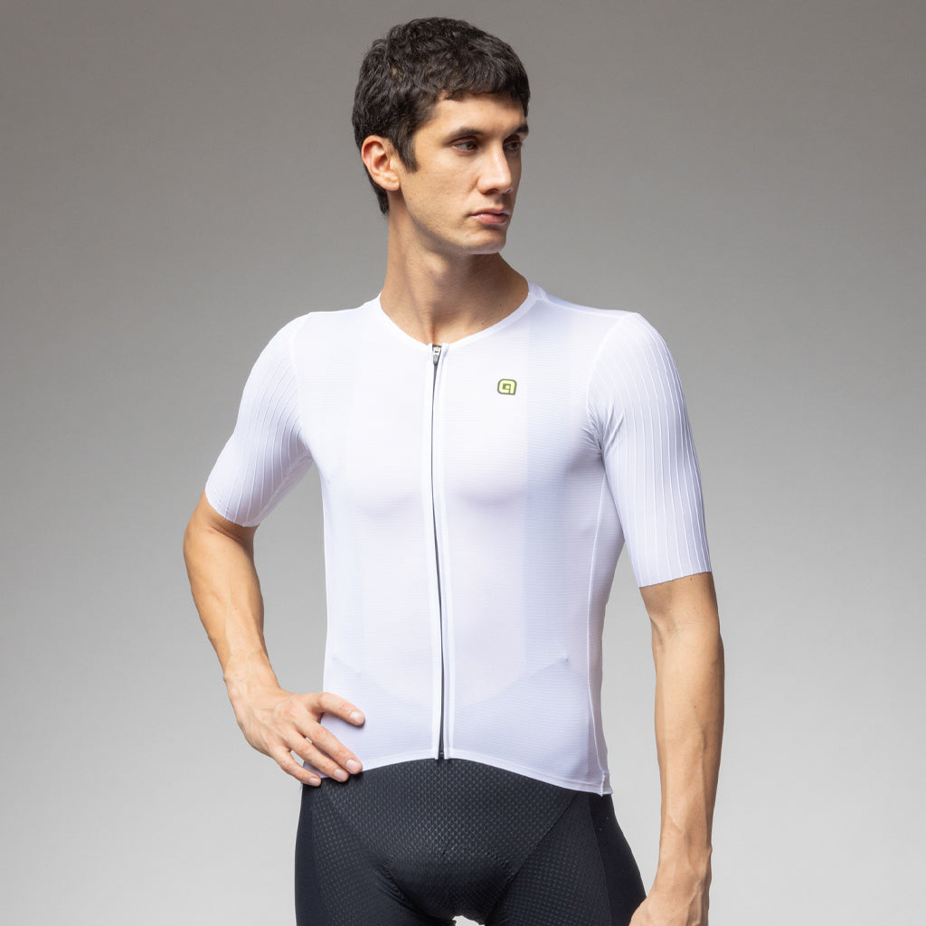 Maglia Manica Corta ALÈ PR-E EARTHY STYLE 2.0 UOMO - BIANCO