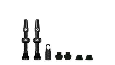 Muc-Off Tubeless Valves V2 | Valvole Tubeless Presta CNC | 44 / 60 / 80 mm