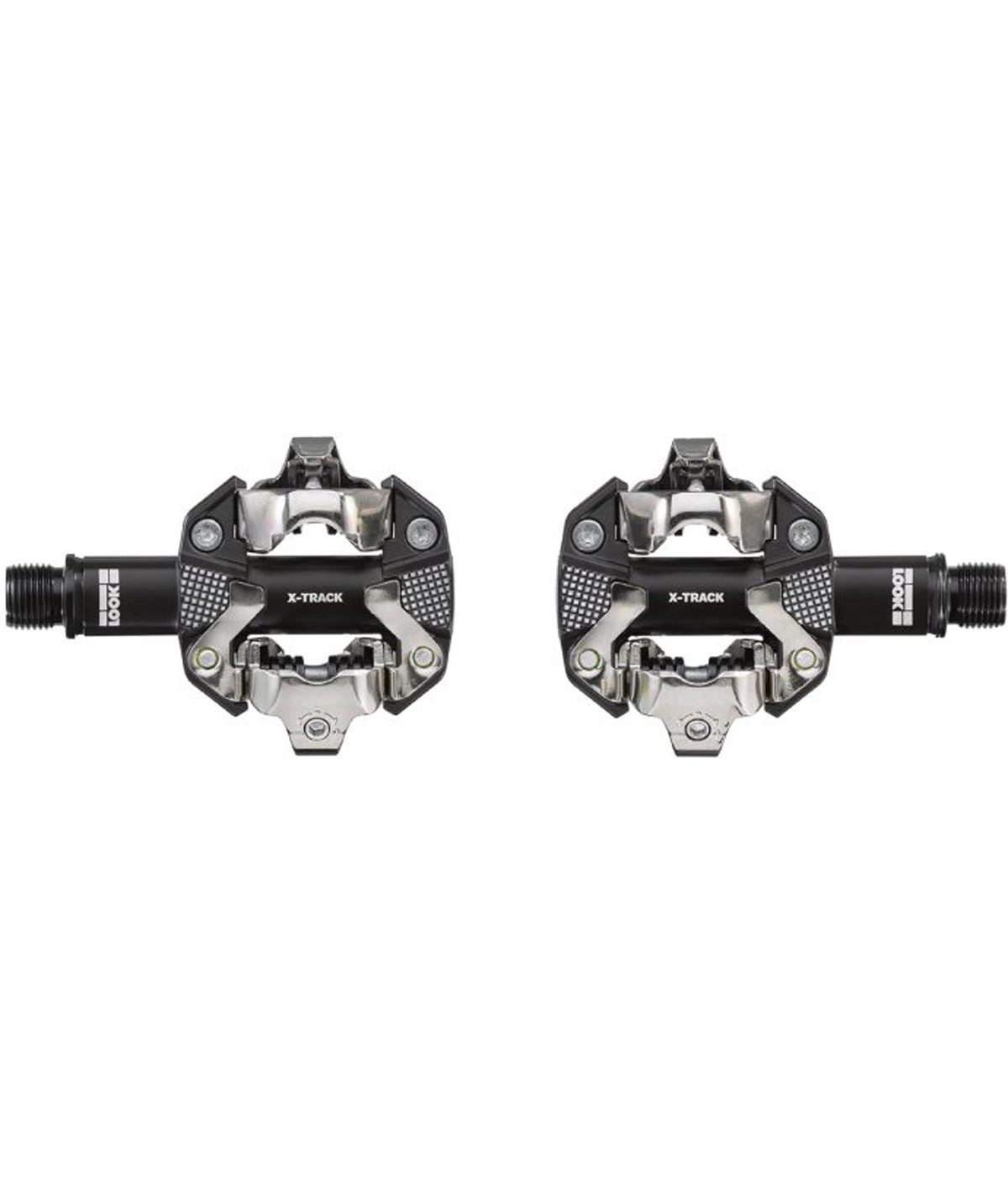 pedali Look MTB X-Track - nero ARGENTO