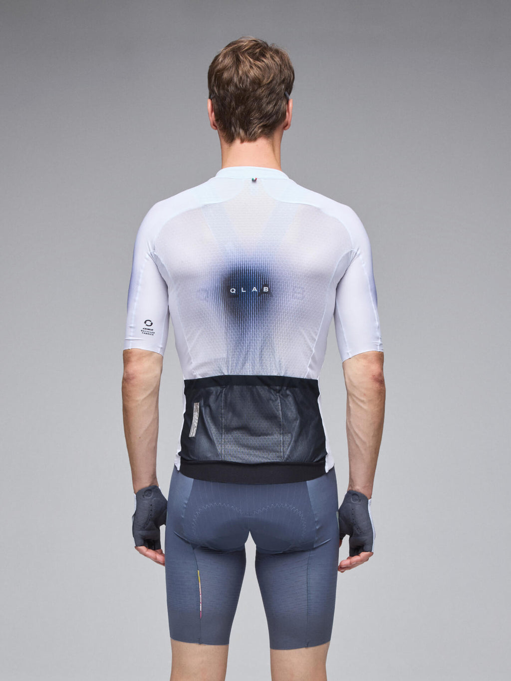 Maglia Manica Corta Uomo Q36.5 Gregarius Clima QLAB Bianco