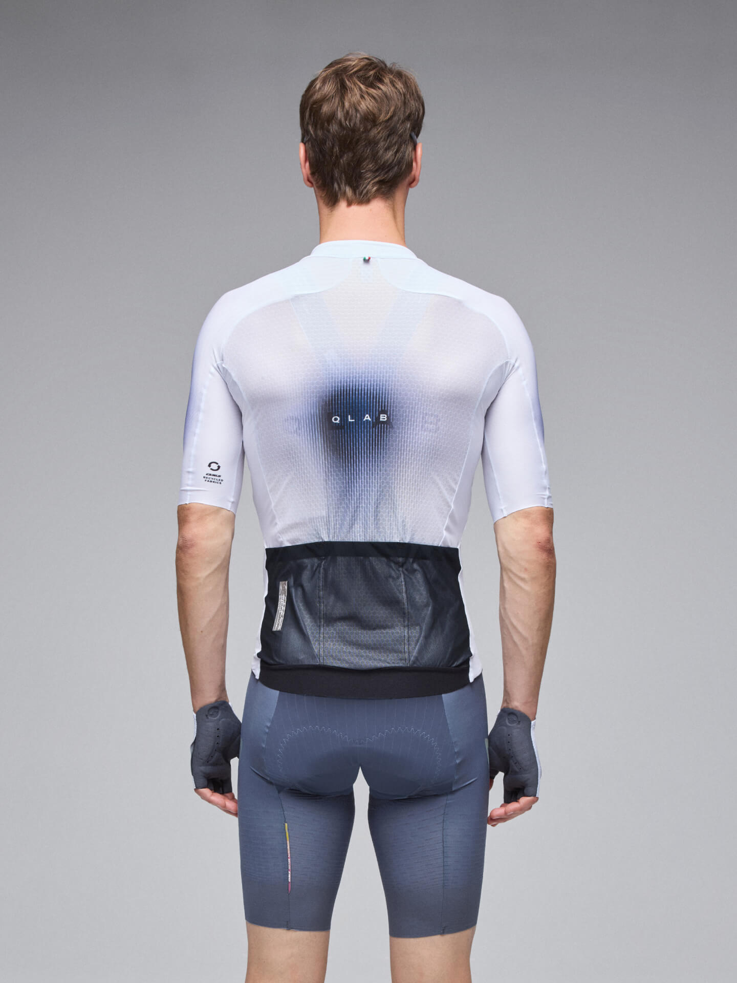 Maglia Manica Corta Uomo Q36.5 Gregarius Clima QLAB Bianco